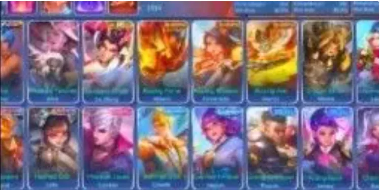 ML684 KOF Karina + Lucky Box Alice + M5 Yu Zhong + Blazing Aldous Esmeralda Franco 130 Skins (G)